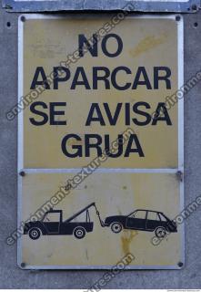 Photo Textures of Mixed Signs